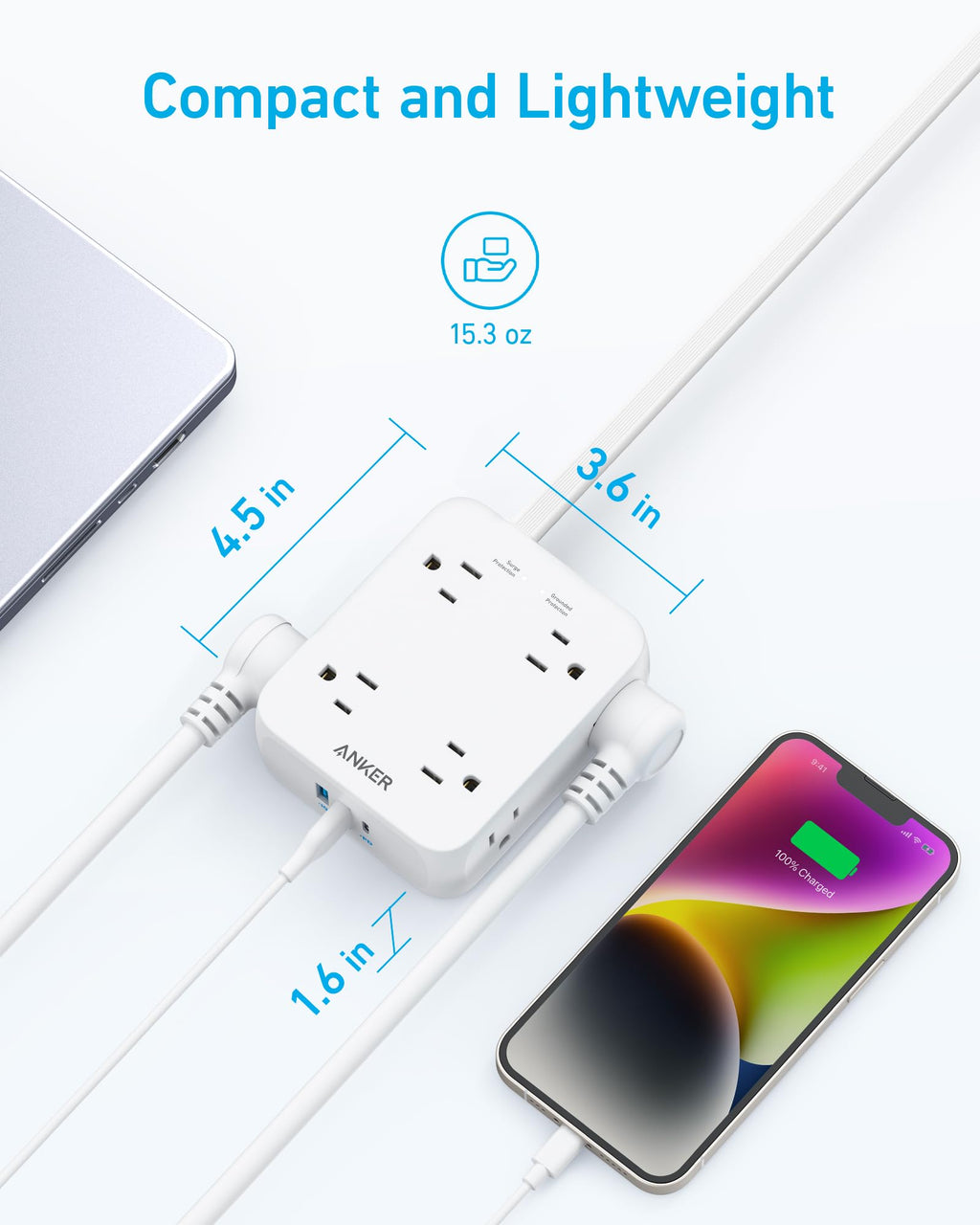 Multiprise USB Anker <b>341</b>