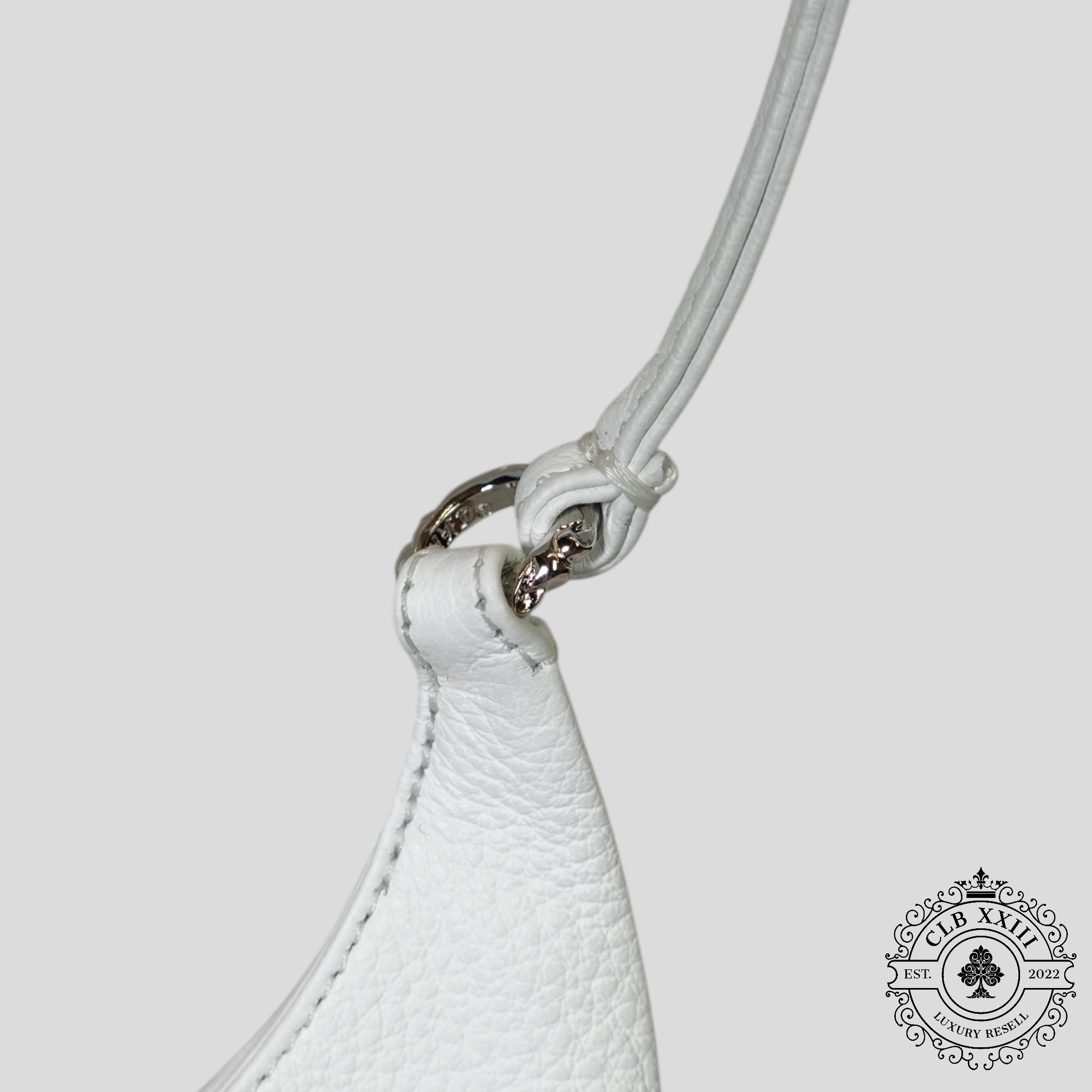 Chrome Hearts Viv Bag in White