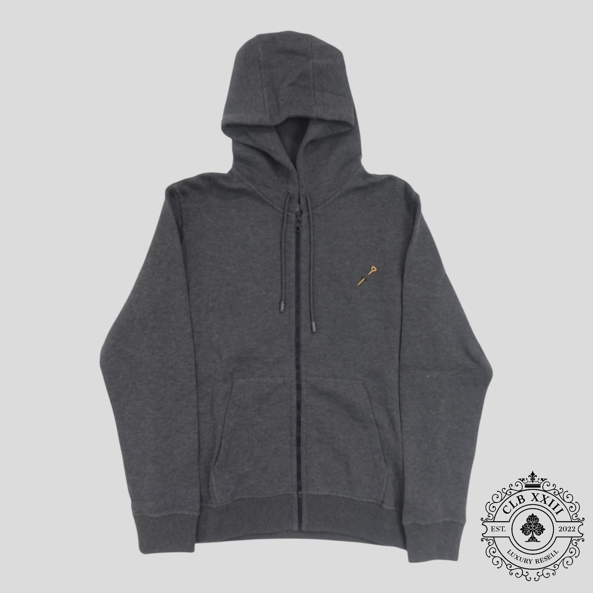 Louis Vuitton Double Face Travel Jersey Hoodie in Grey
