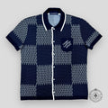 Louis Vuitton Damier Jacquard Quilted Cotton Button Up Shirt