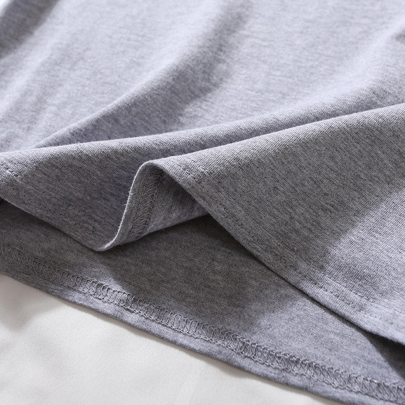 T-shirt court uni polyvalent pour étudiantes