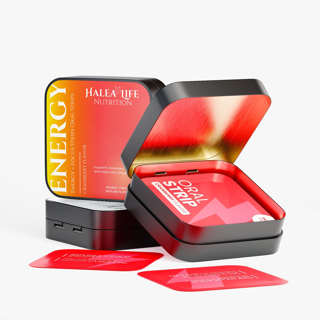Energy + Focus Strips - Caffeine, L-Theanine & B12