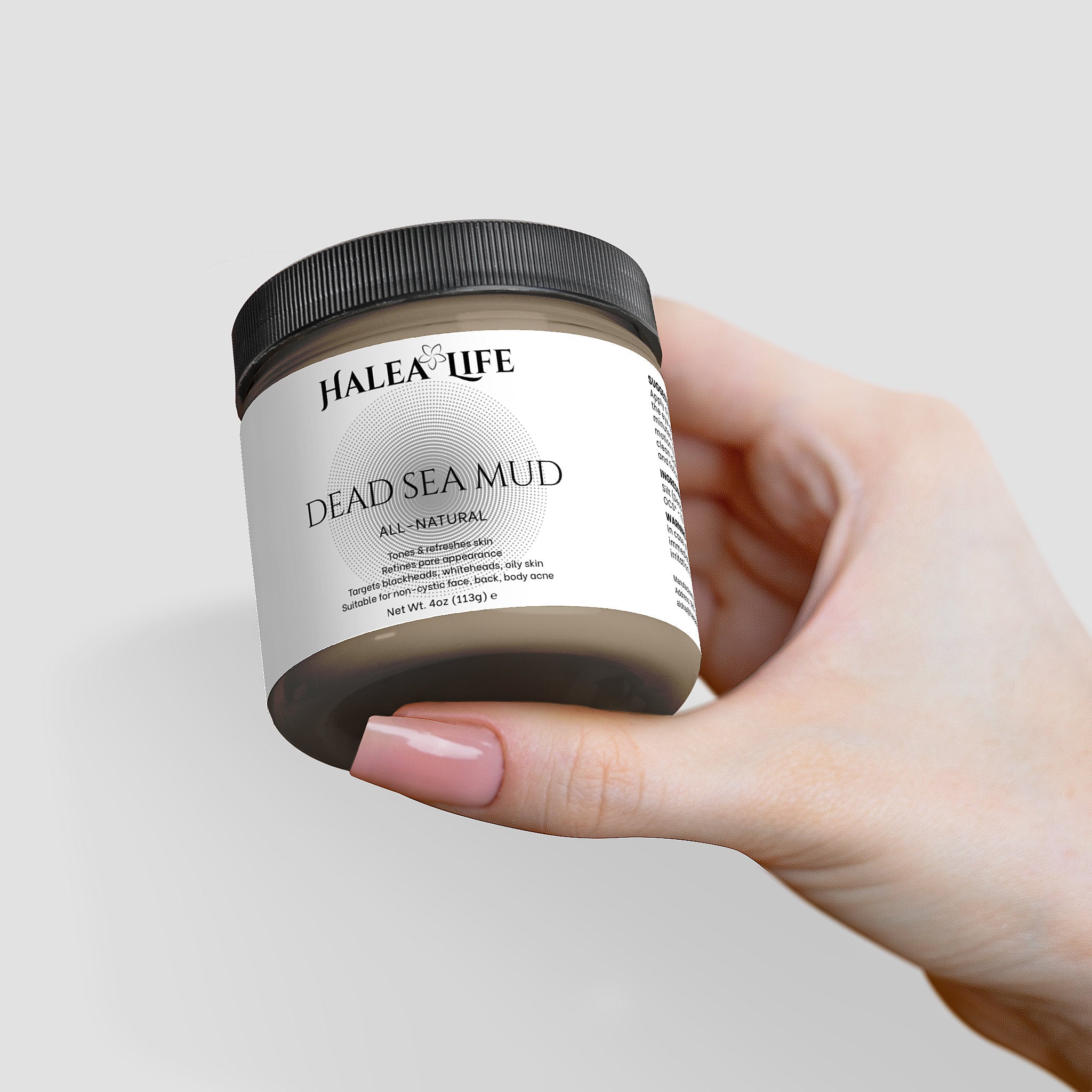 Dead Sea Mineral Mud Mask - Face, Body & Scalp