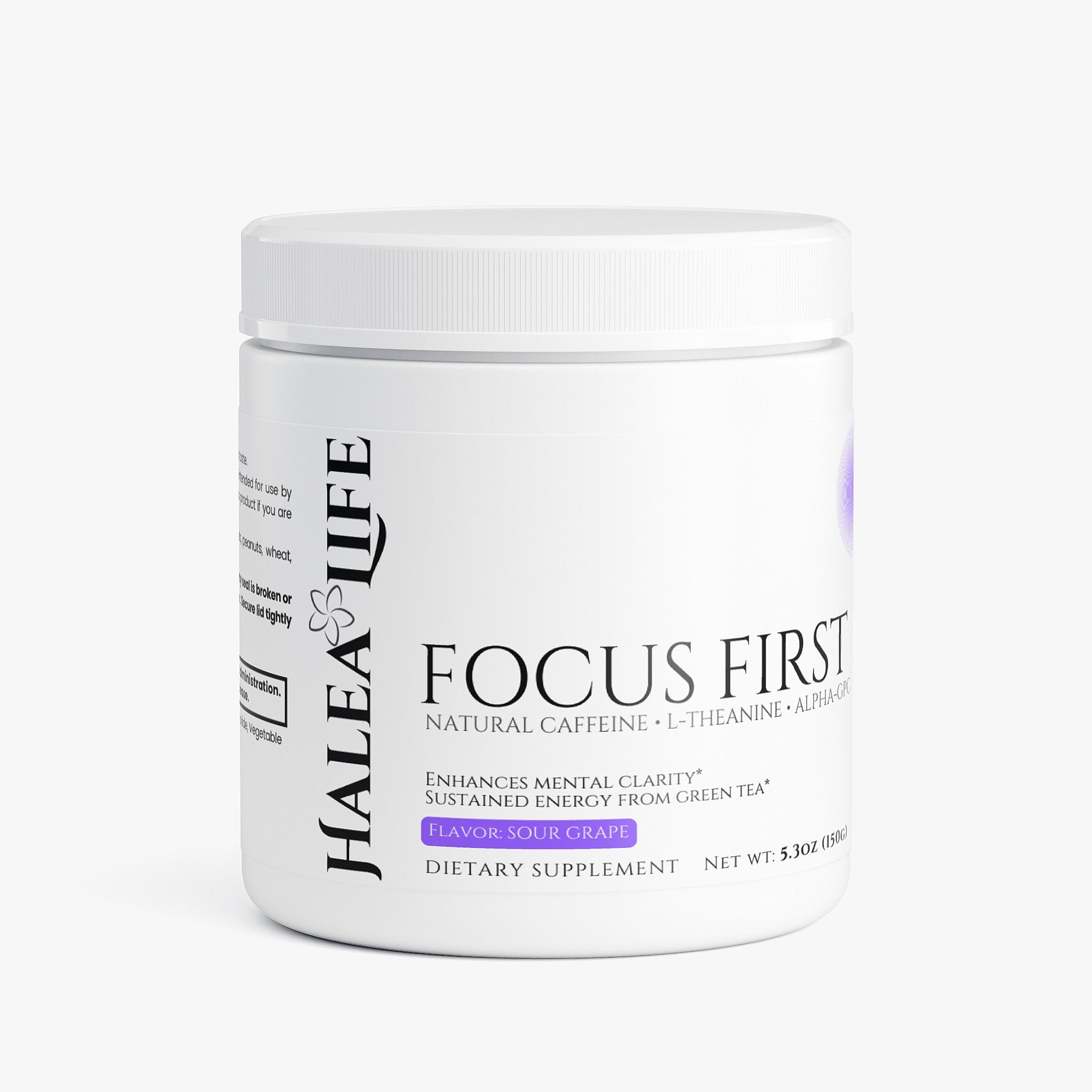 Focus First Sour Grape | Formule cognitive pour la concentration et l'énergie