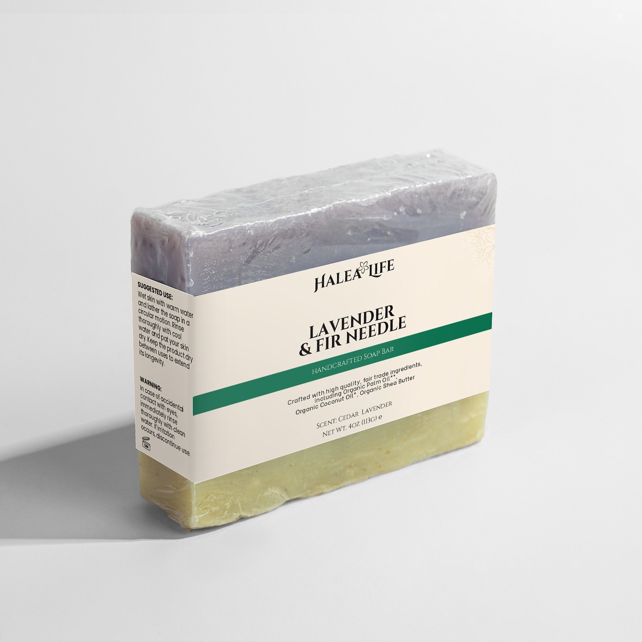 Lavender and Fir Needle Soap Bar