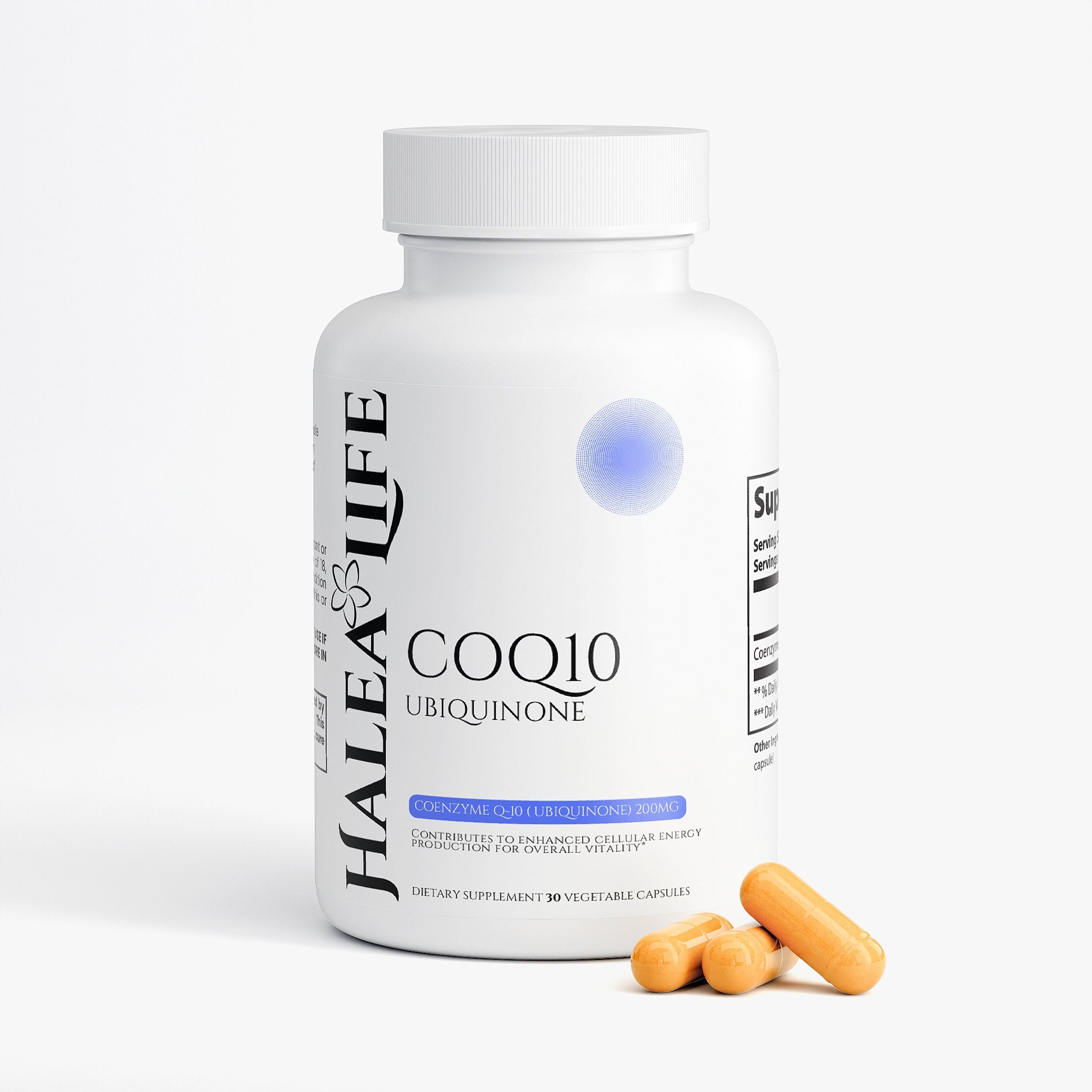 CoQ10 Ubiquinone Capsules 200mg