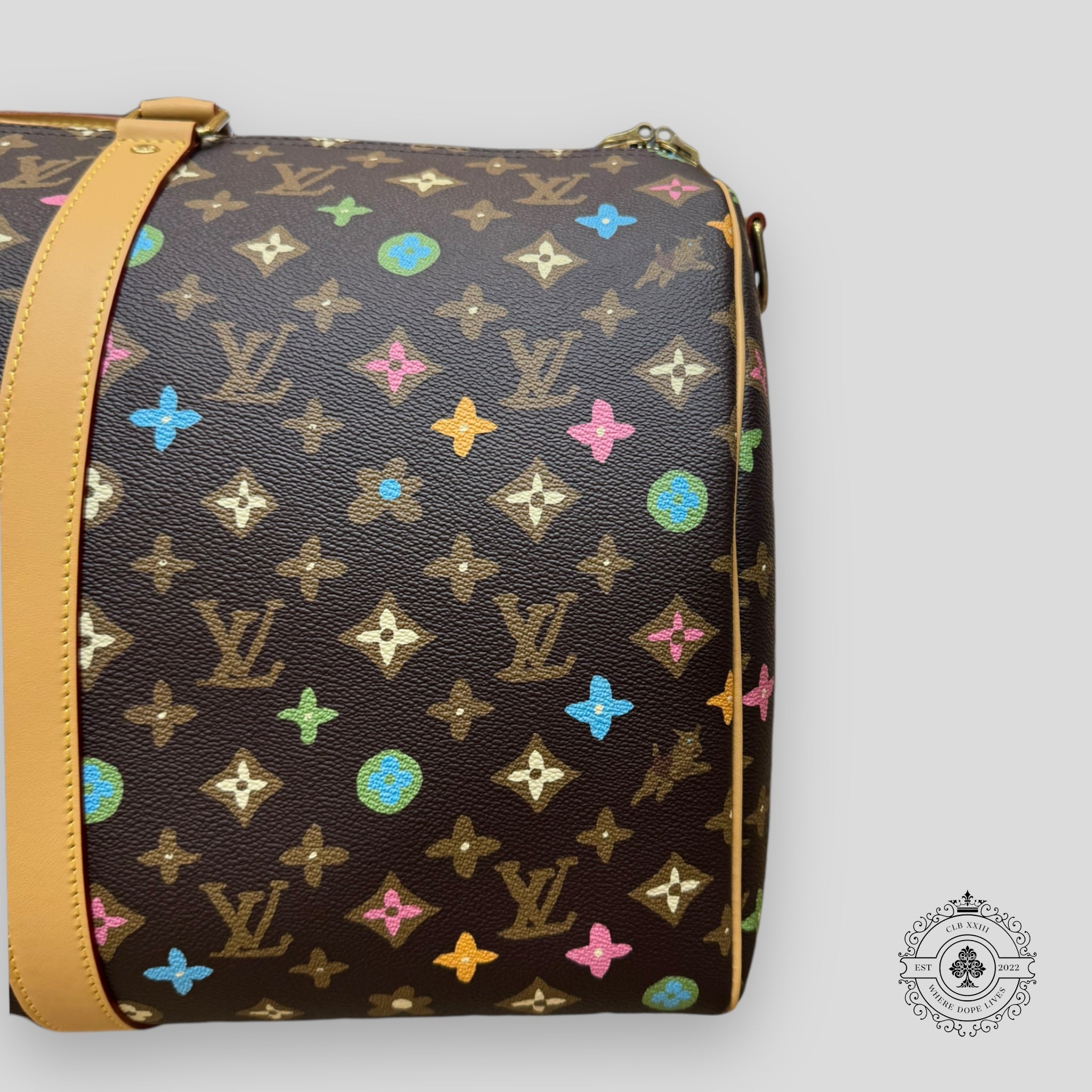 Louis Vuitton Monogram Craggy Keepall Bandoulière 50
