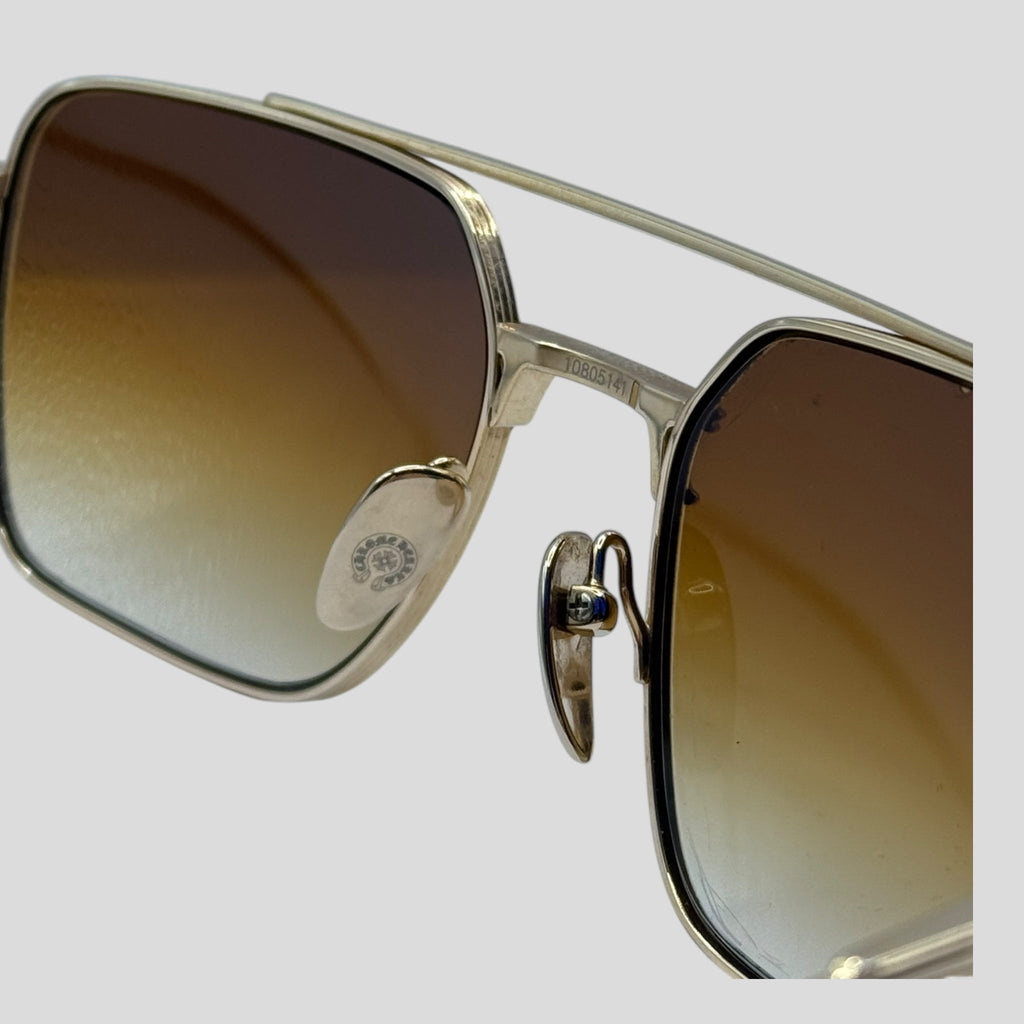 Chrome Hearts Magnum II Sunglasses in Gold