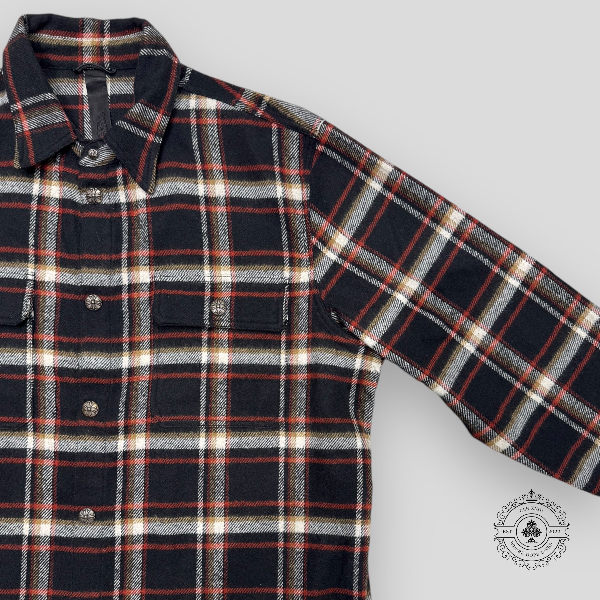 Chrome Hearts Flannel Overshirt