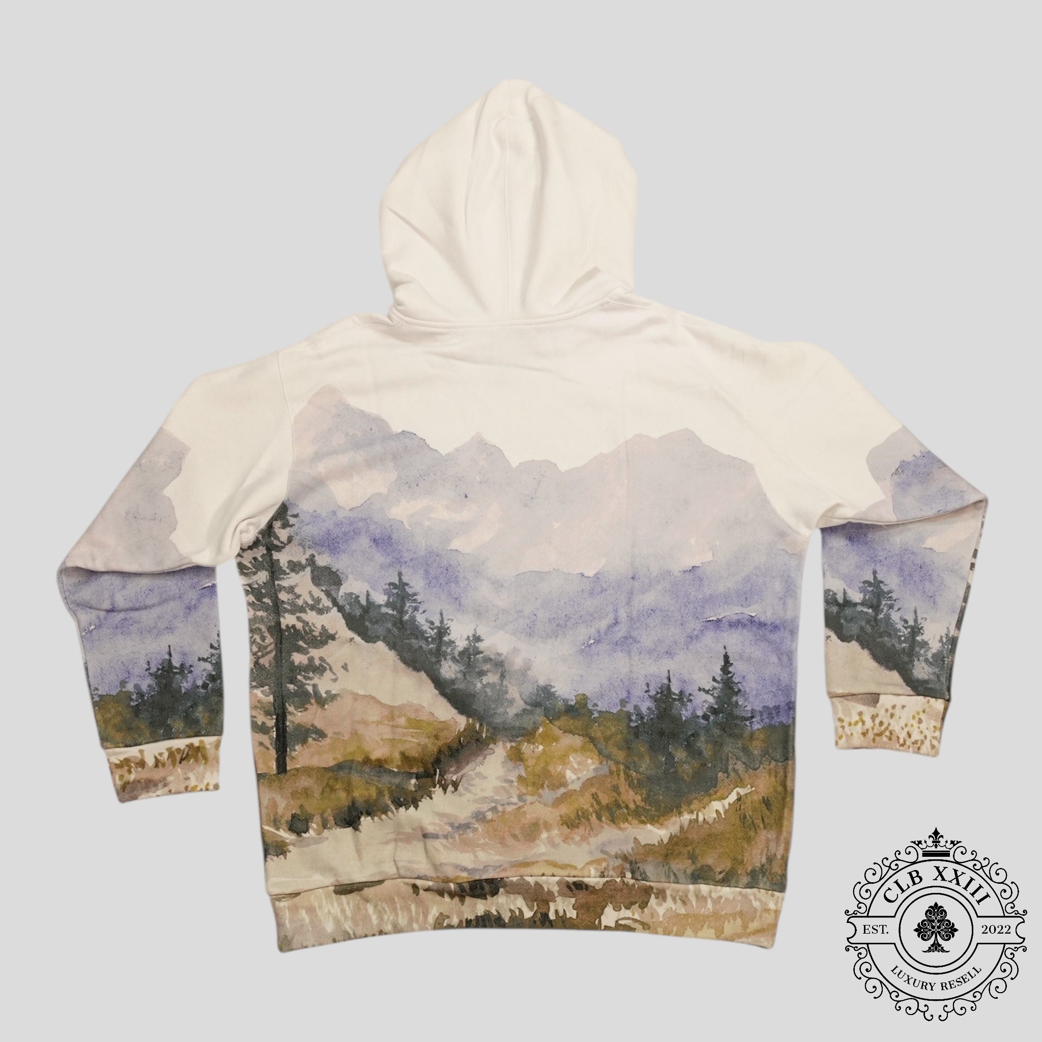 Gucci X The North Face Trail Print Hoodie in Multicolor