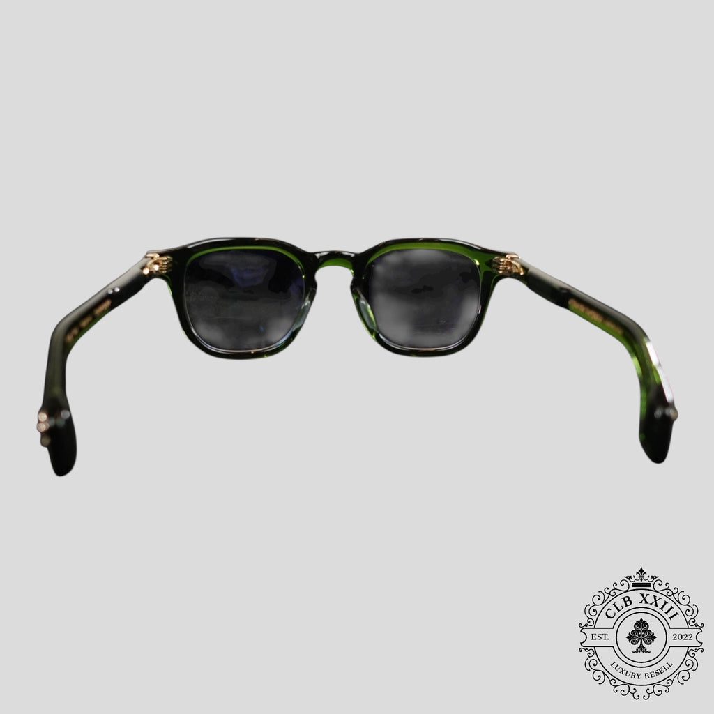 Chrome Hearts Chirp Chirp Glasses in Green