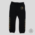 Chrome Hearts Triple Cross Sweatpants in Black/Camo