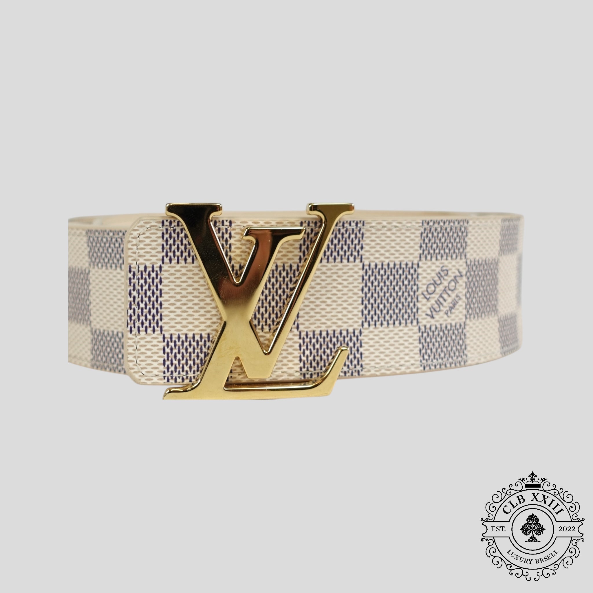 Louis Vuitton Damier Print Belt