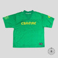 Chrome Hearts Mesh Warm Up Jersey in Green