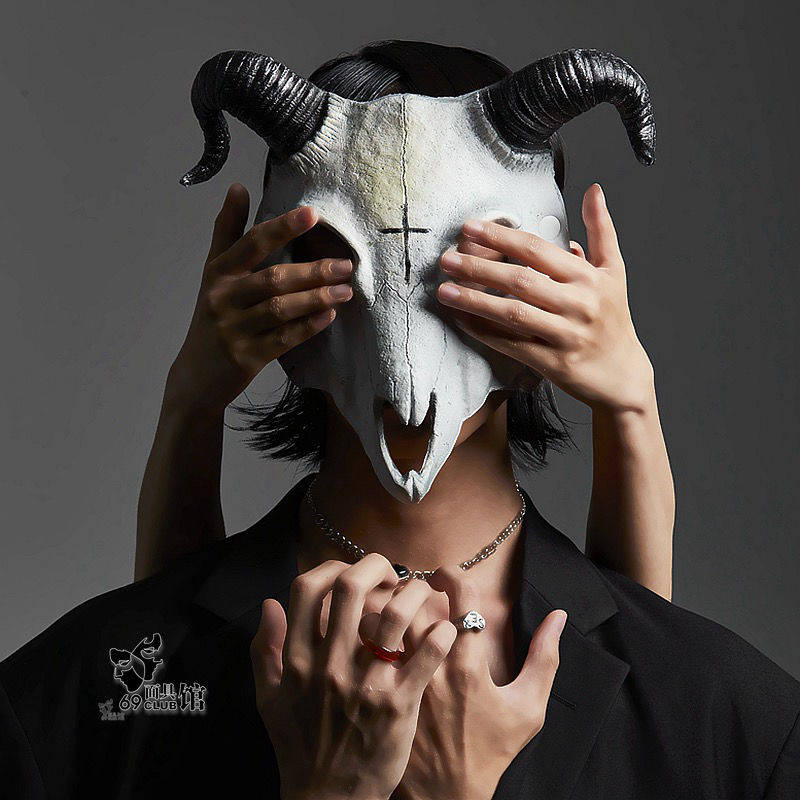 Masque de chèvre d'Halloween