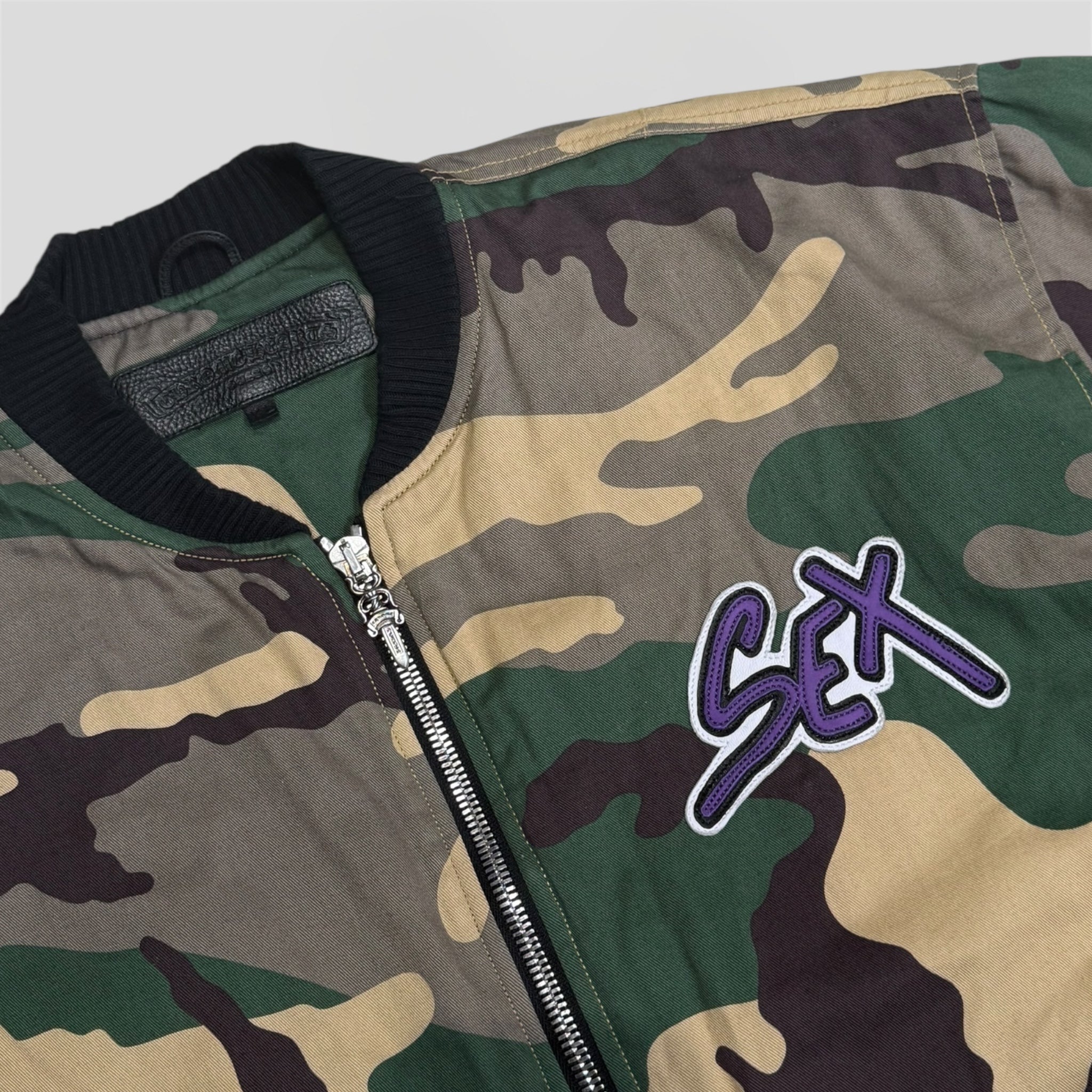 Chrome Hearts Matty Boy Sex Records Bomber Jacket