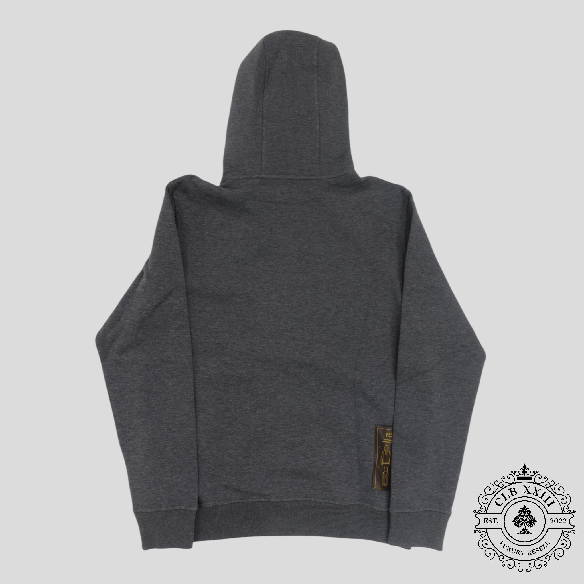 Louis Vuitton Double Face Travel Jersey Hoodie in Grey