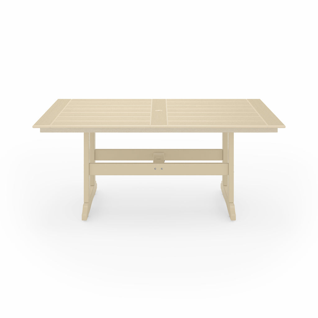 SoPoly 72" Savannah Farmhouse Dining Table