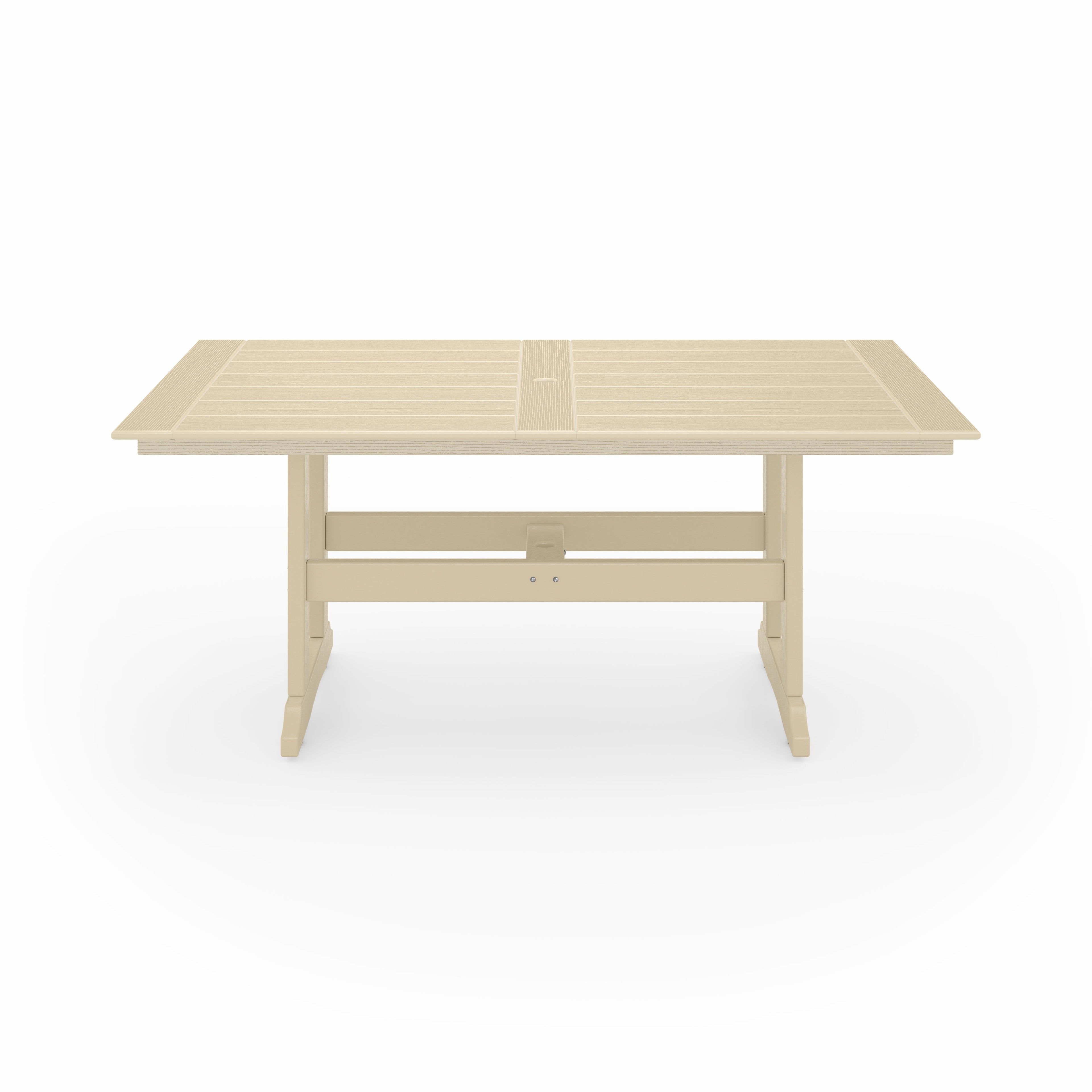 SoPoly 72" Savannah Farmhouse Dining Table