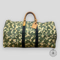 Louis Vuitton Takashi Murakami Camo Monogram Keepall 55