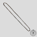 Chrome Hearts Paper Chain 20" Necklace in Silver