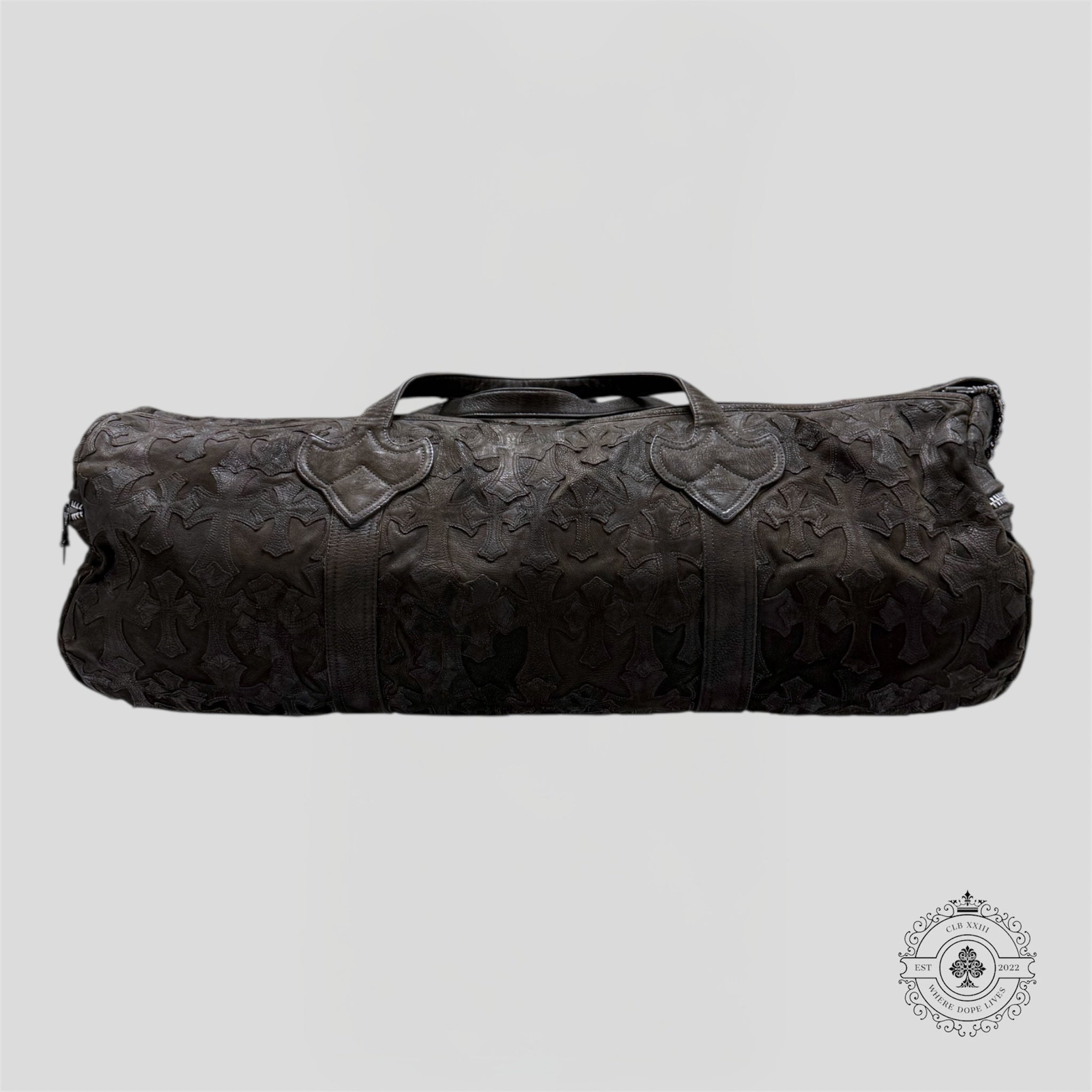 Chrome Hearts XXL Cross Patch Duffle Bag