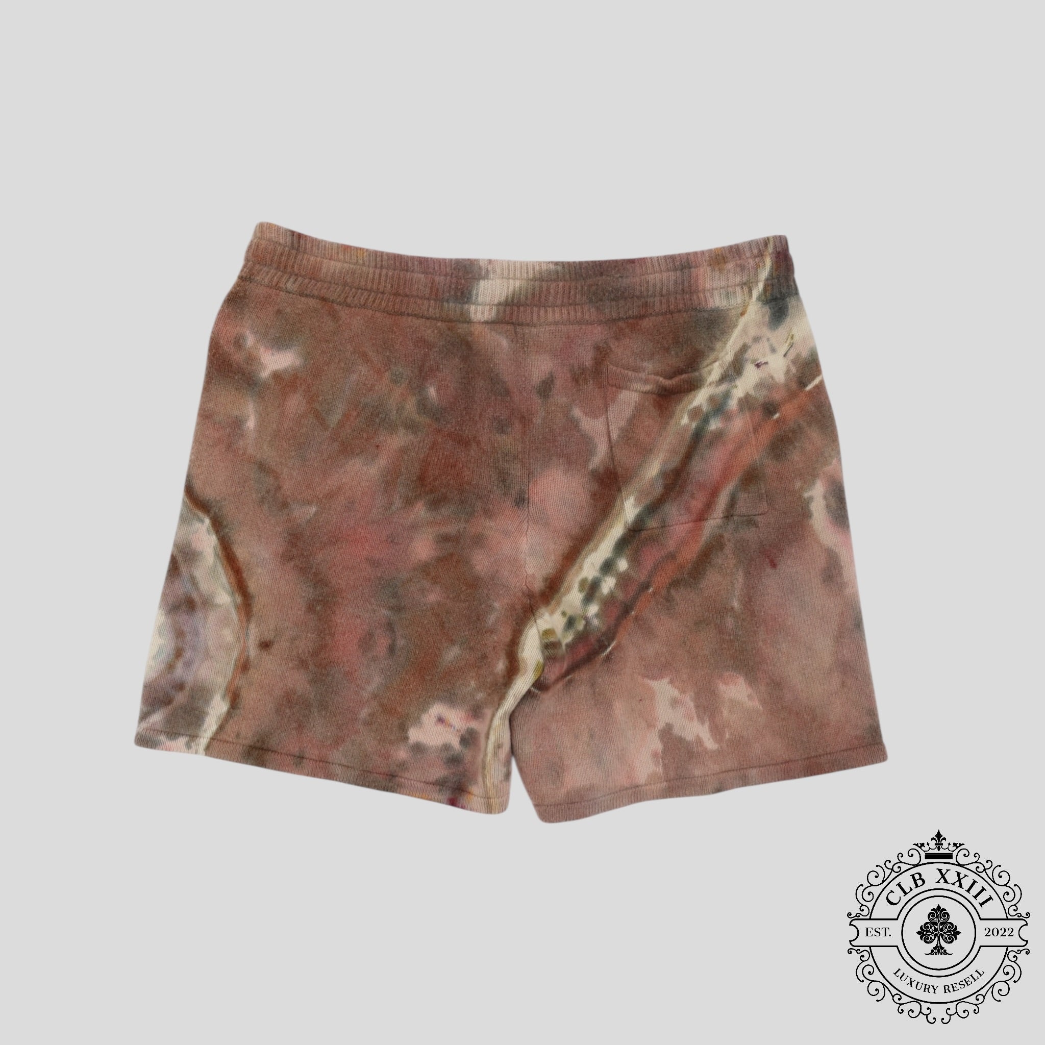 Amiri Tie Dye Knitted Shorts
