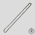 Chrome Hearts Paper Chain Necklace 20" in Silver