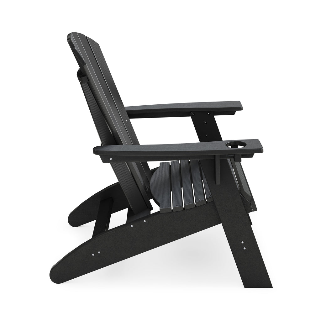 SoPoly St Simons Curved Back Adirondack Chair