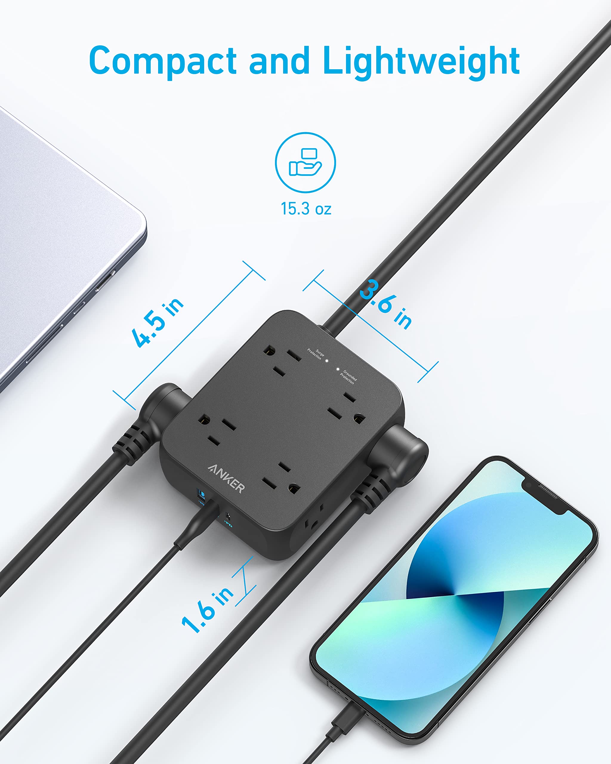 Multiprise USB Anker <b>341</b>