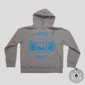 Gucci Record Print Pullover Hoodie in Grey