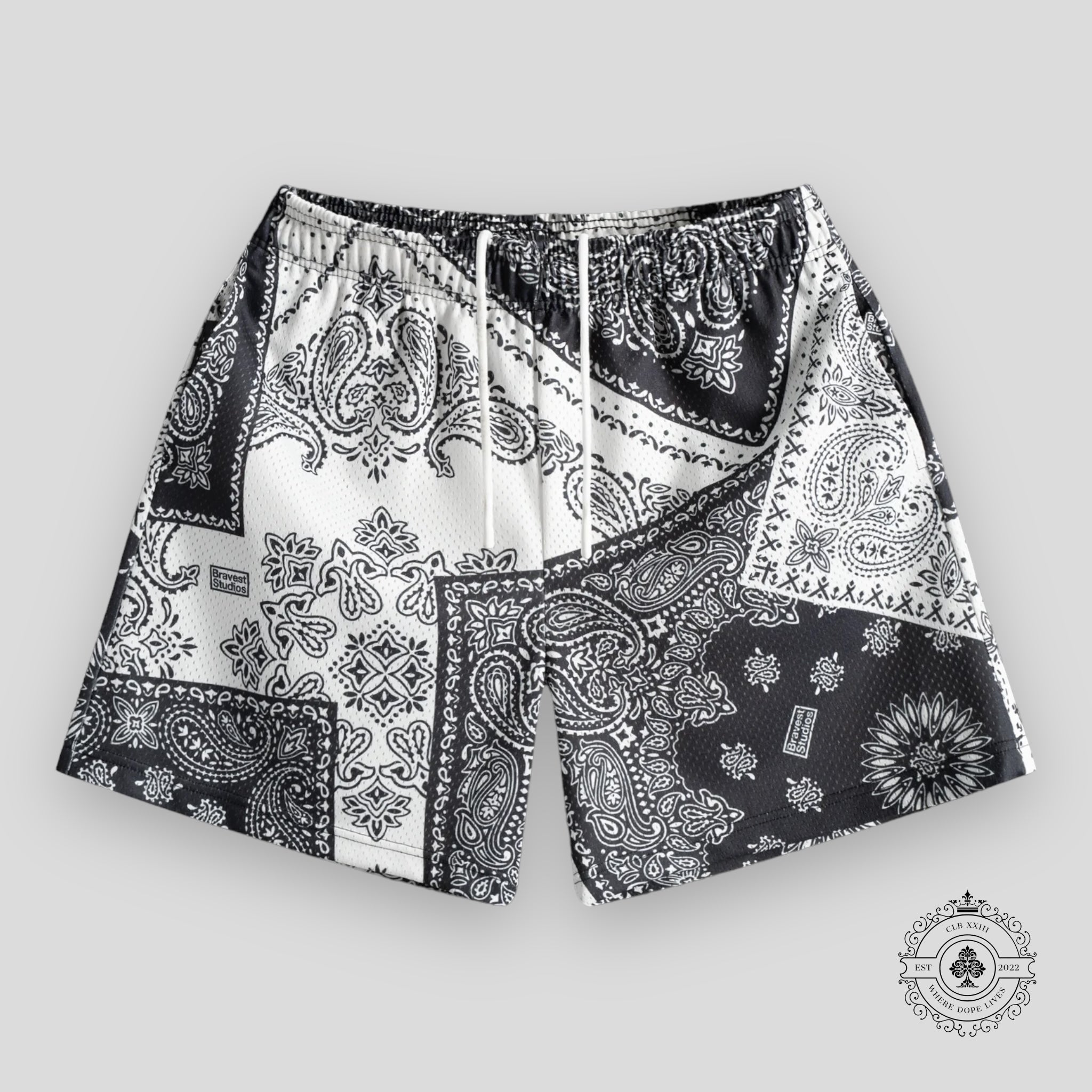 Bravest Studios Panda Porcelain Shorts