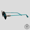 Chrome Hearts Diamond Dog Sunglasses in Blue