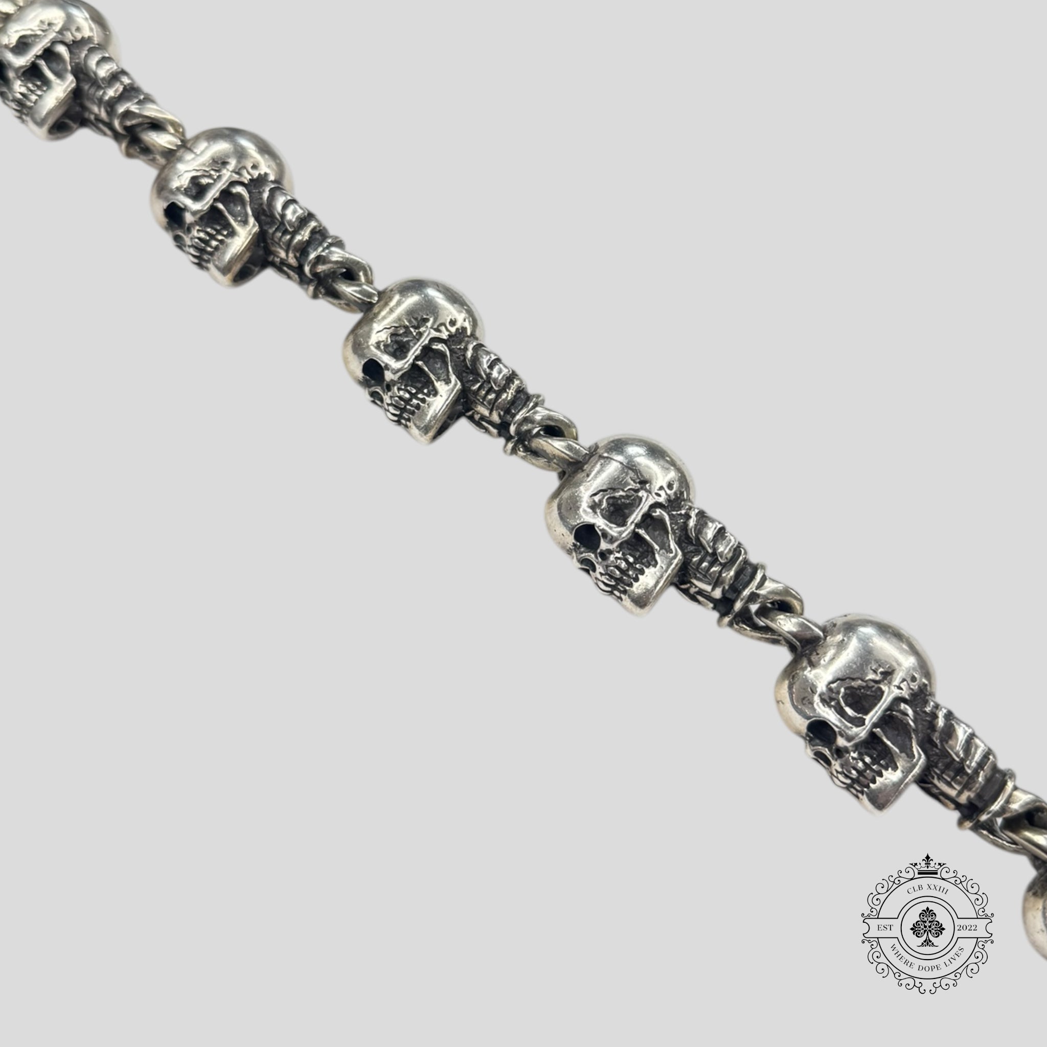 Chrome Hearts Foti Skull Wallet Chain