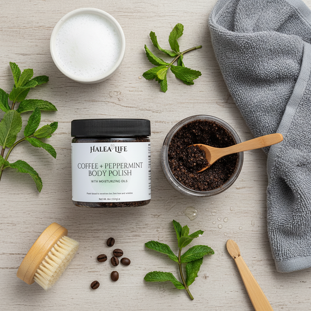 Coffee + Peppermint Body Polish