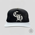 Chrome Hearts Cross Patch Hat in Black Grey