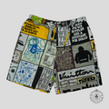 Louis Vuitton Fanzine Print Drawstring Shorts in Multicolor