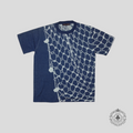 Louis Vuitton Monogram Fishnet Short Sleeve Knit Shirt in Blue