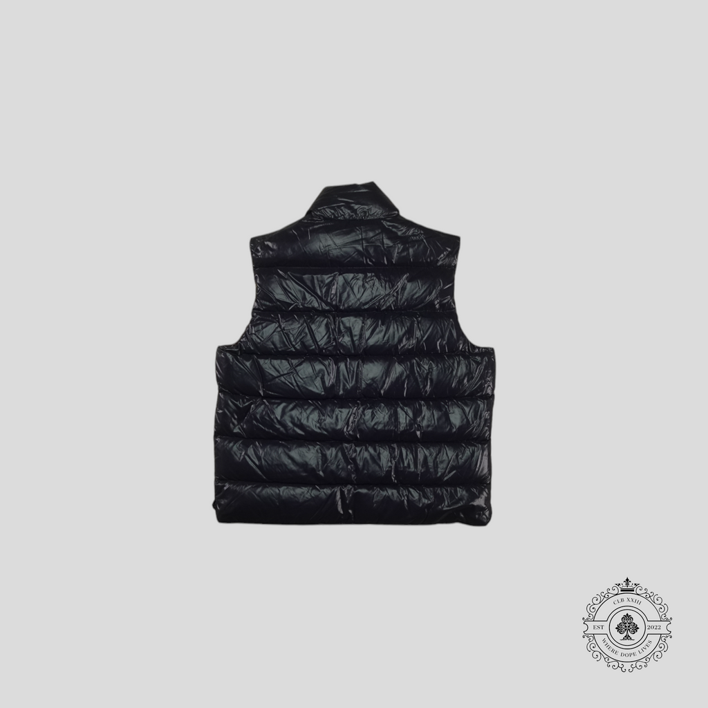 Moncler Tib Gilet Vest In Navy Blue