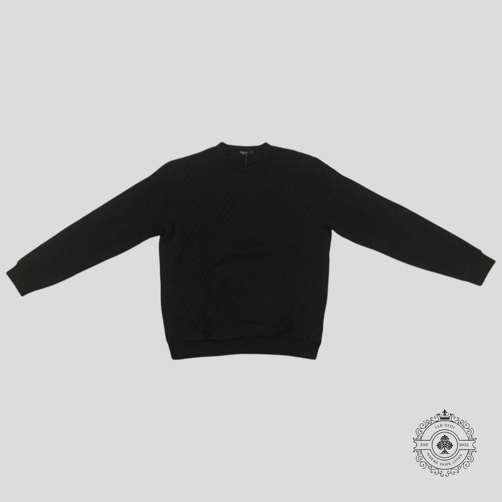 Louis Vuitton Multi Signature Crewneck in Black