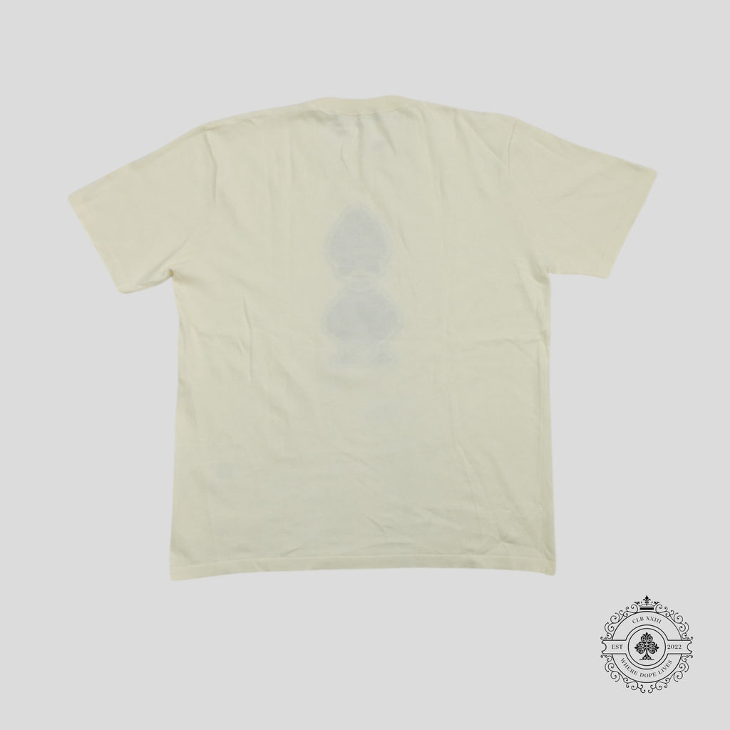 Louis Vuitton X Nigo Duck Short Sleeve Crewneck in Cream