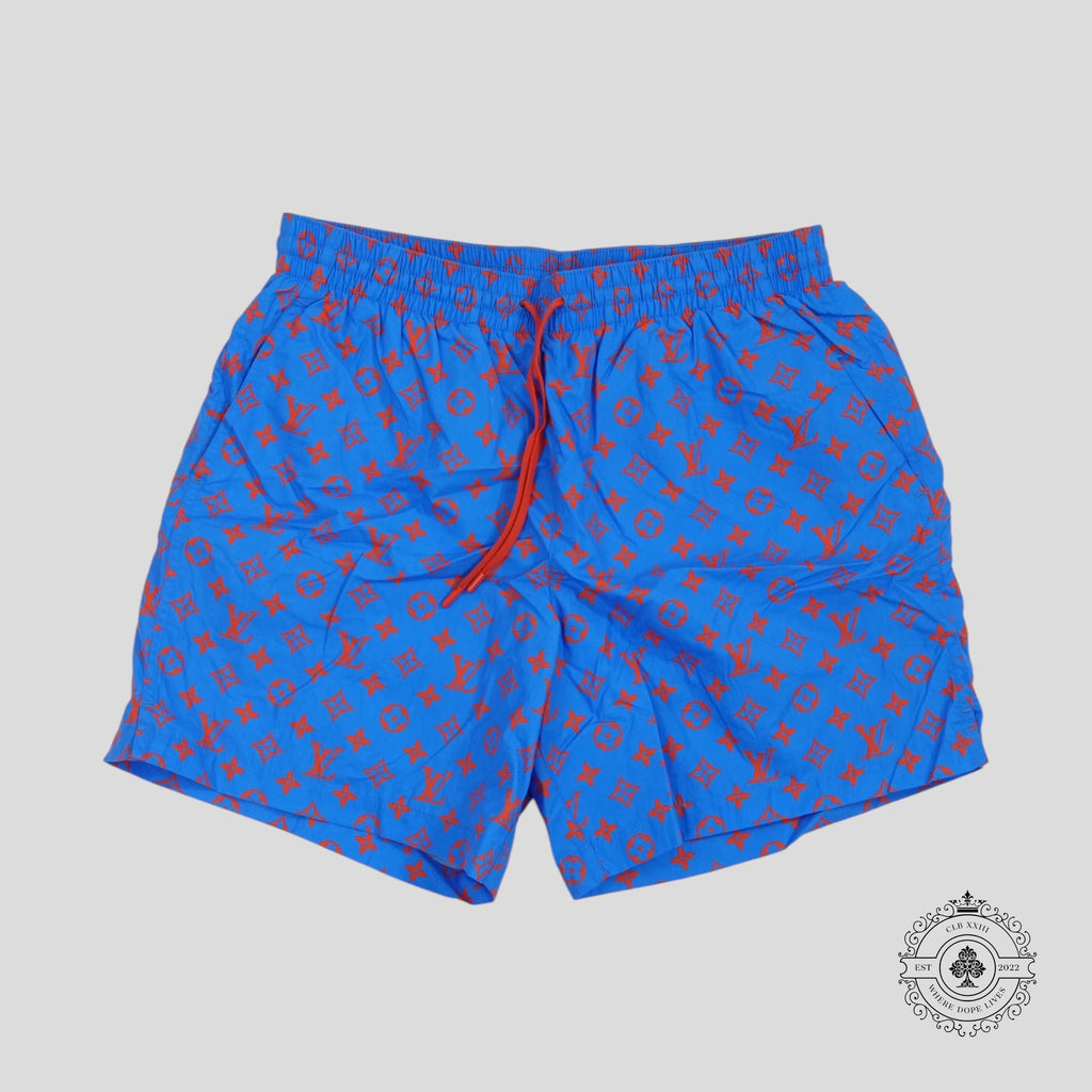 Louis Vuitton Monogram Glow Swim Shorts in Blue
