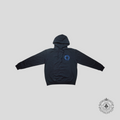 Chrome Hearts Horseshoe Hoodie in Black/Blue