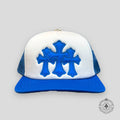 Chrome Hearts Miami Exclusive Trucker Hat in Blue
