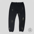 Chrome Hearts Cross Patch Sweatpants in Black