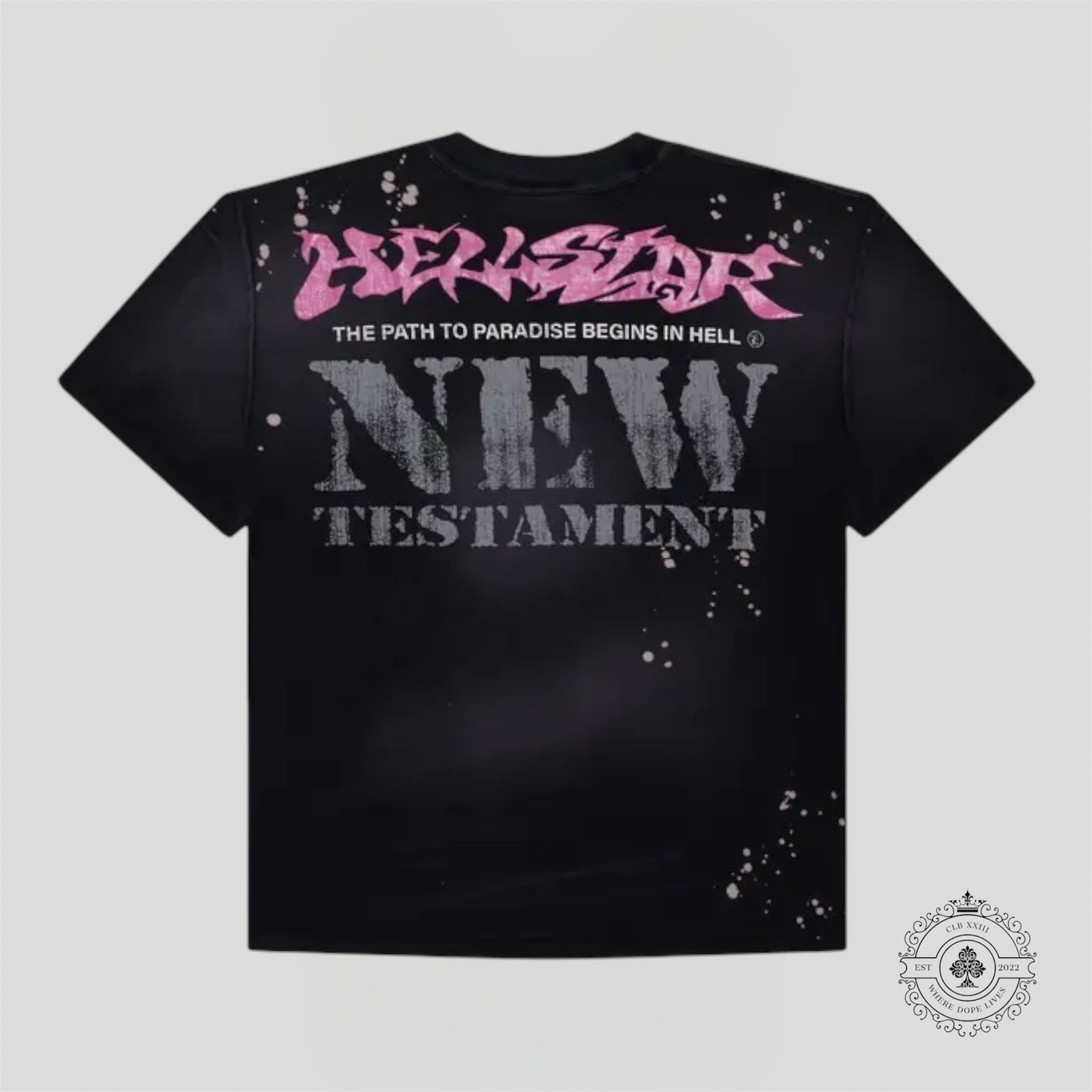 Hellstar New Testament Tee in Black