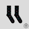 Louis Vuitton Blason Shading Socks in Black