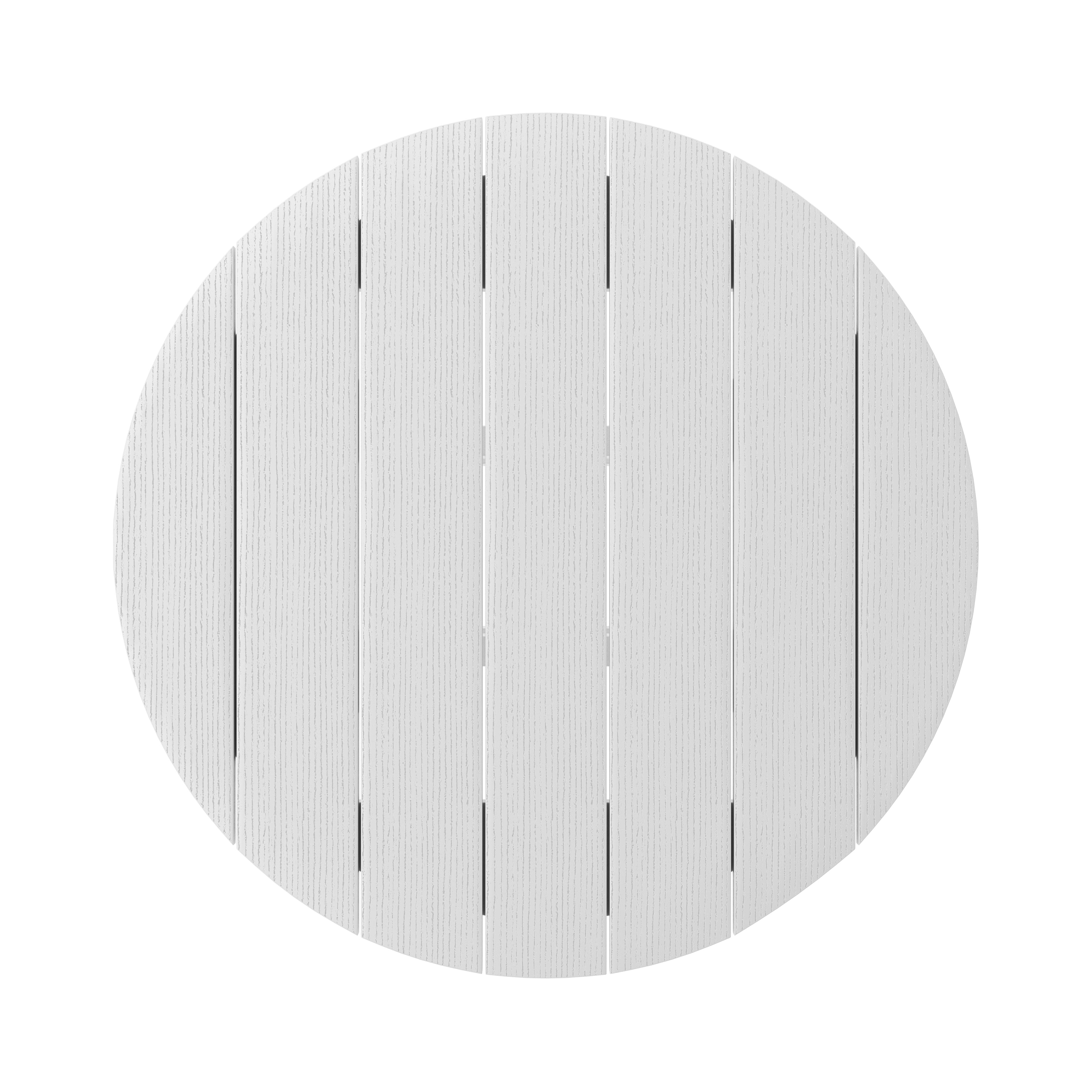 SoPoly 36" Round Bar Table