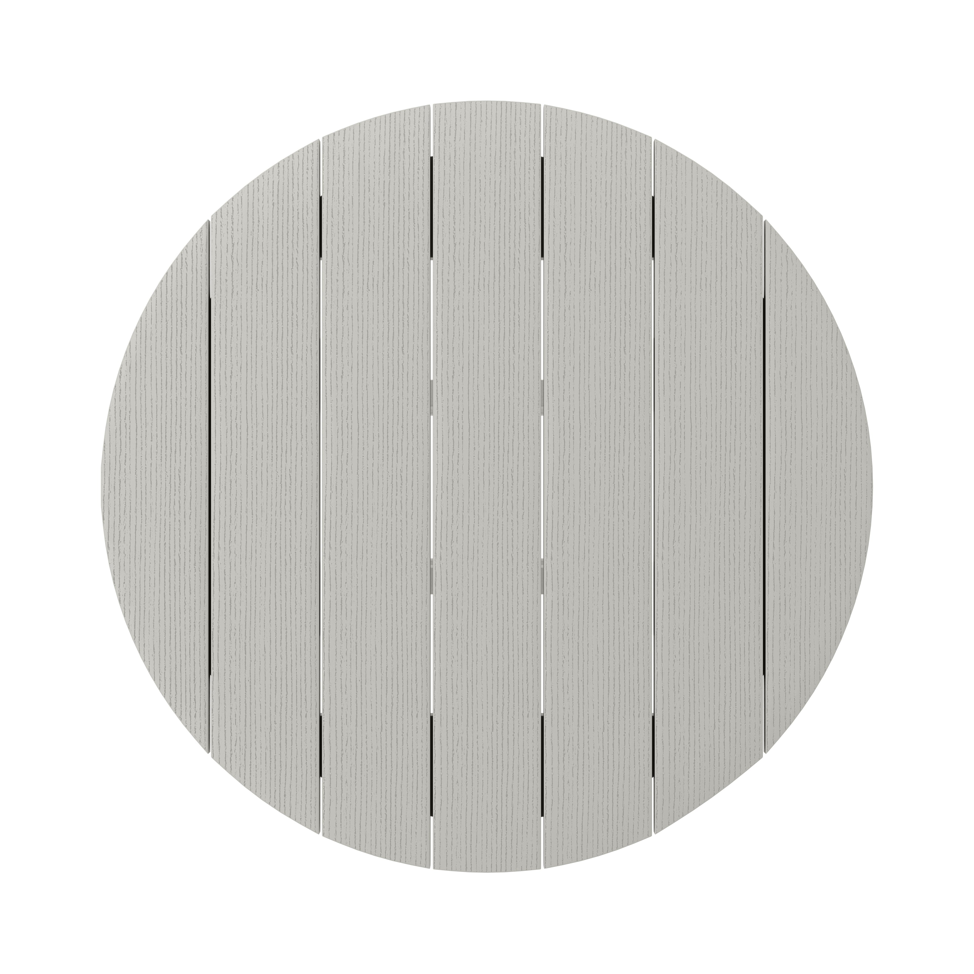 SoPoly 36" Round Bar Table