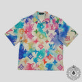 Louis Vuitton Watercolor Button Up in Multicolor